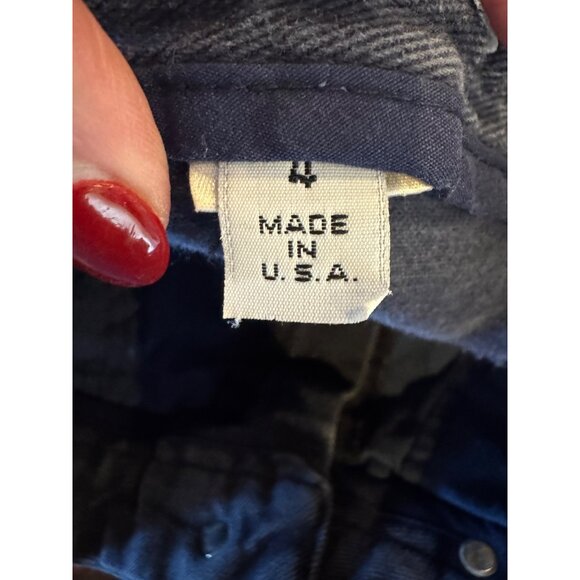 St John Jeans Women 4 Blue‎ Medium Denim High Rise Tapered Leg Mom Luxury Preppy - Picture 9 of 10